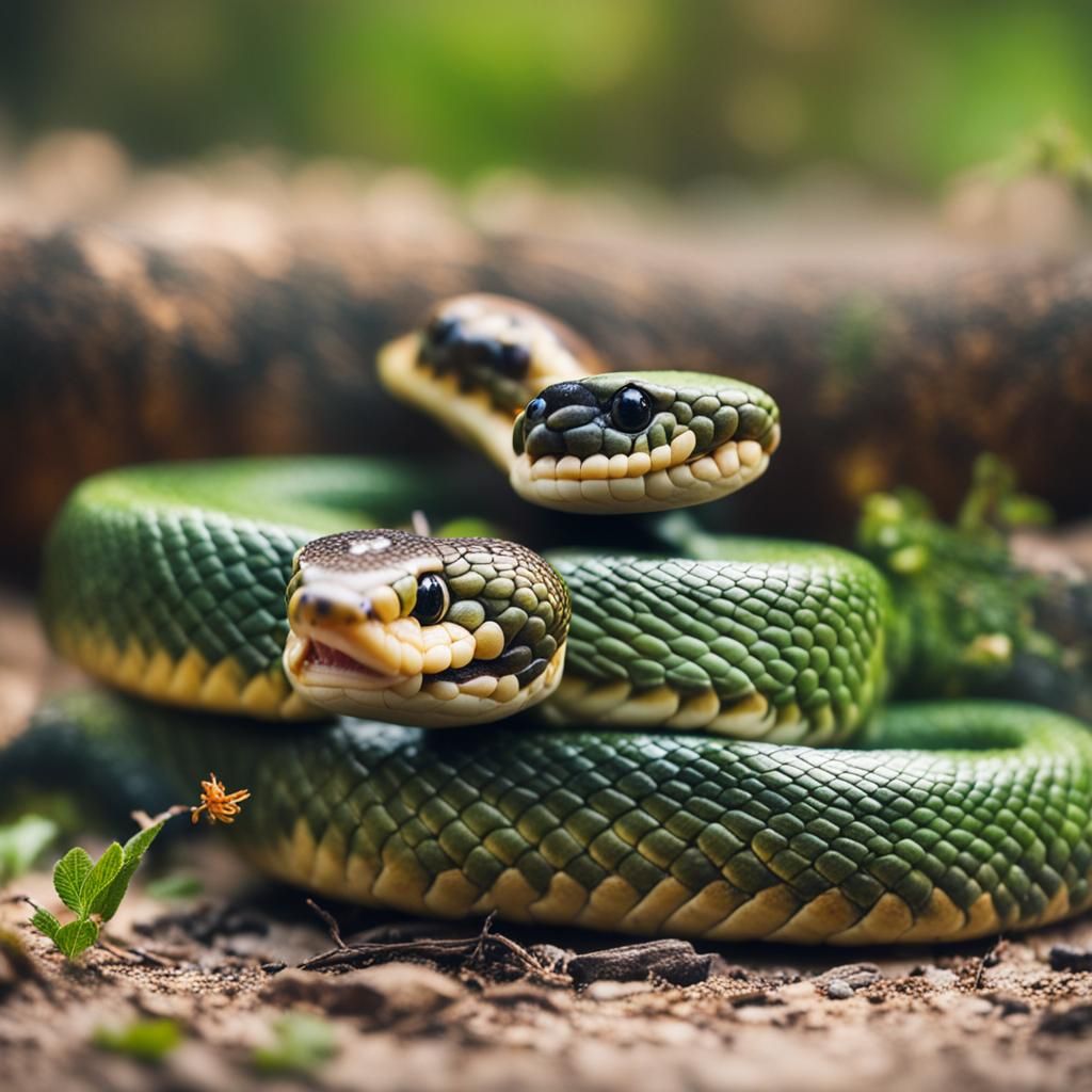 Three-Headed Dragon Clash with Three Heroes