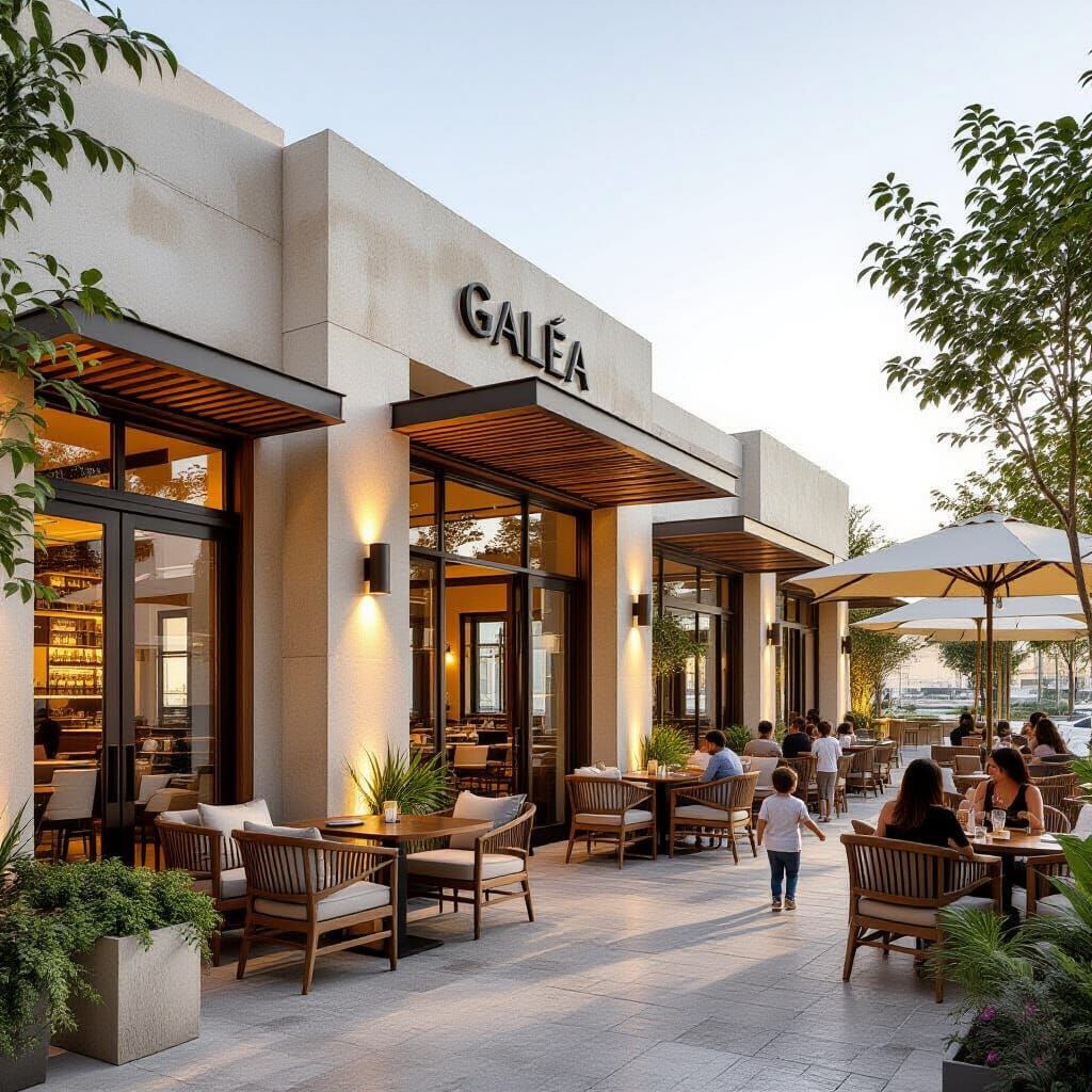 Galéa Restaurant Beirut: Modern Cozy Architecture