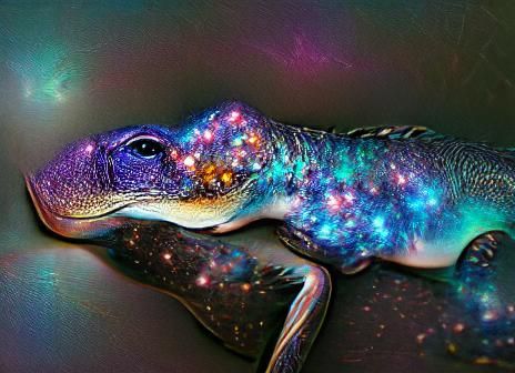 Cosmic Lizard: Creator of the Universe