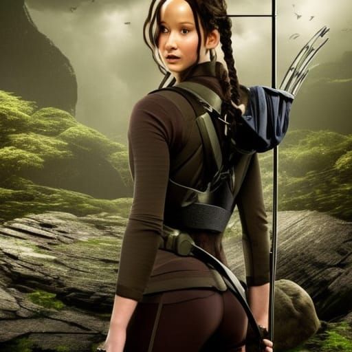 Dramatic Hunger Games Scene as Digital Matte Painting