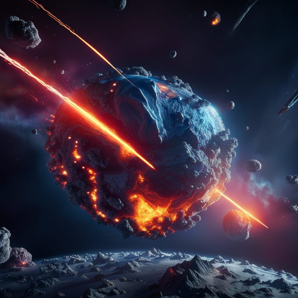 Earth United: Lasers Defend Against Asteroid