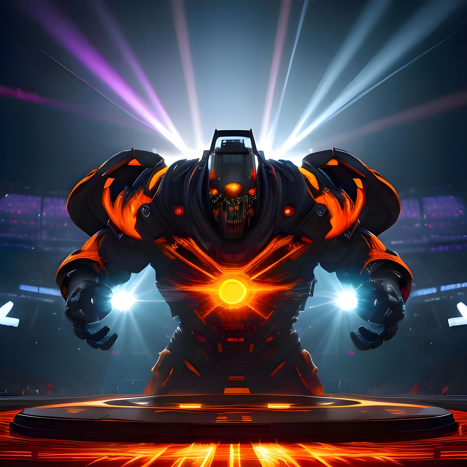 DJ Demonixx Thrills Massive Stadium Crowd with Dark Techno B...