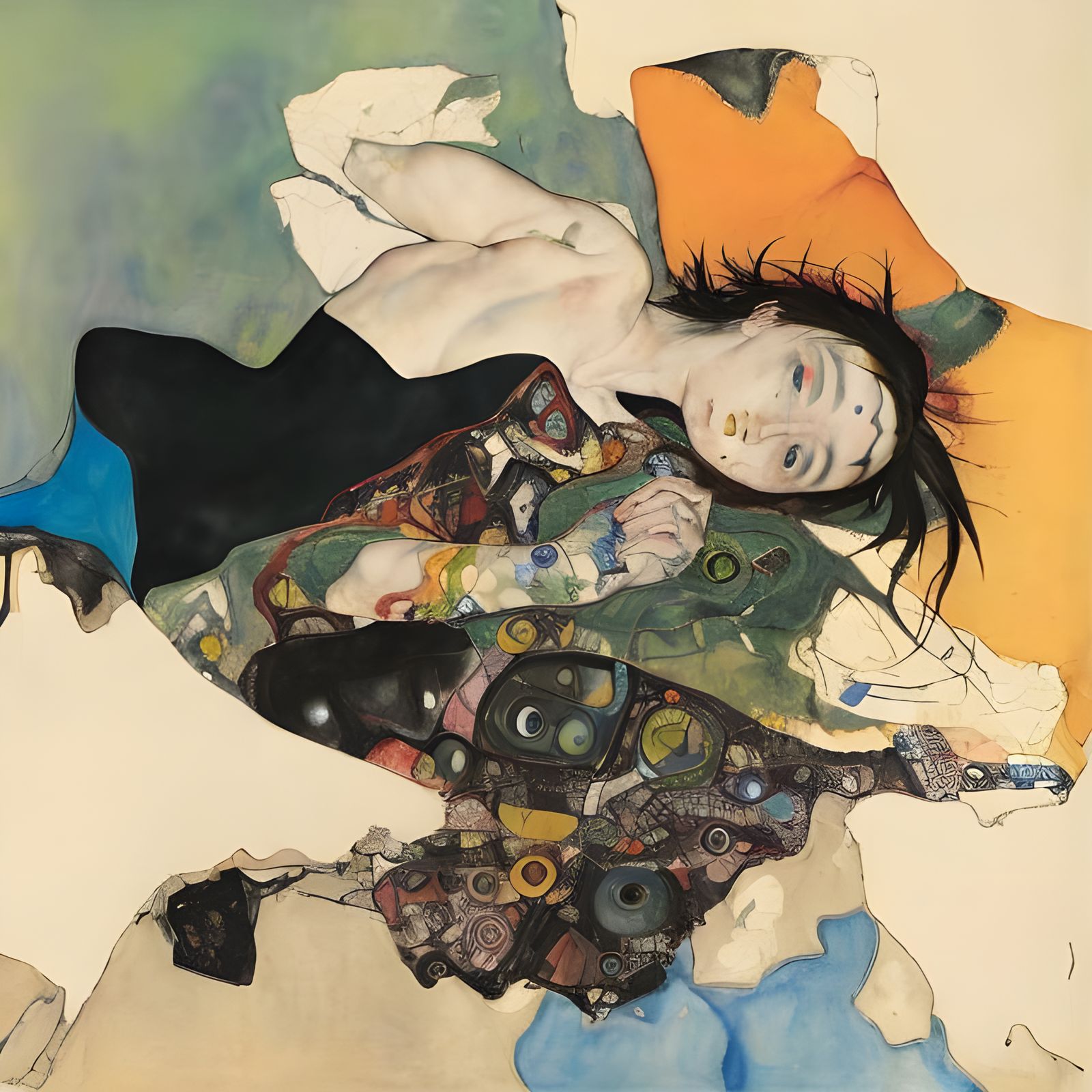 Bio-Punk Comic Art Inspired by Deleuze and Guattari