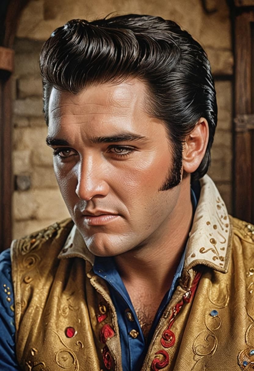 'Elvis Presley' as a fantasy bard
