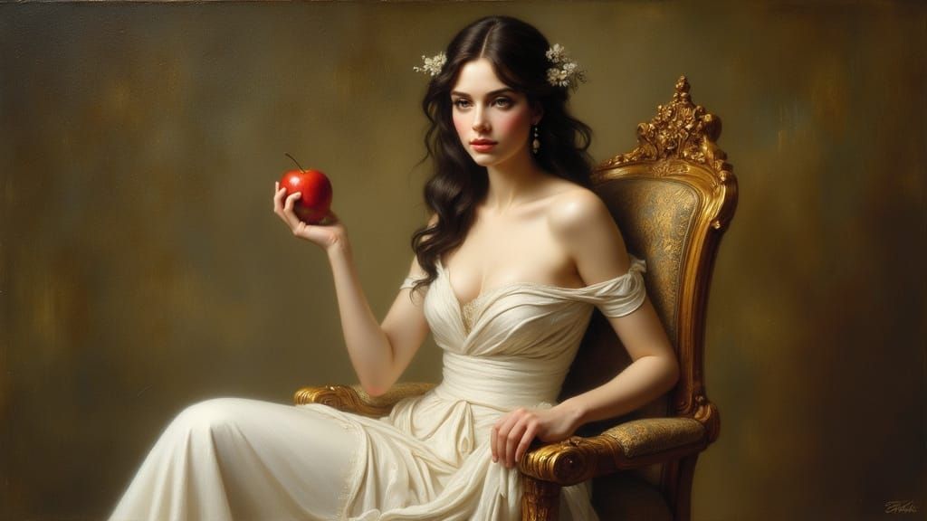 Classical Beauty Offers a Tempting Treat in Golden Light