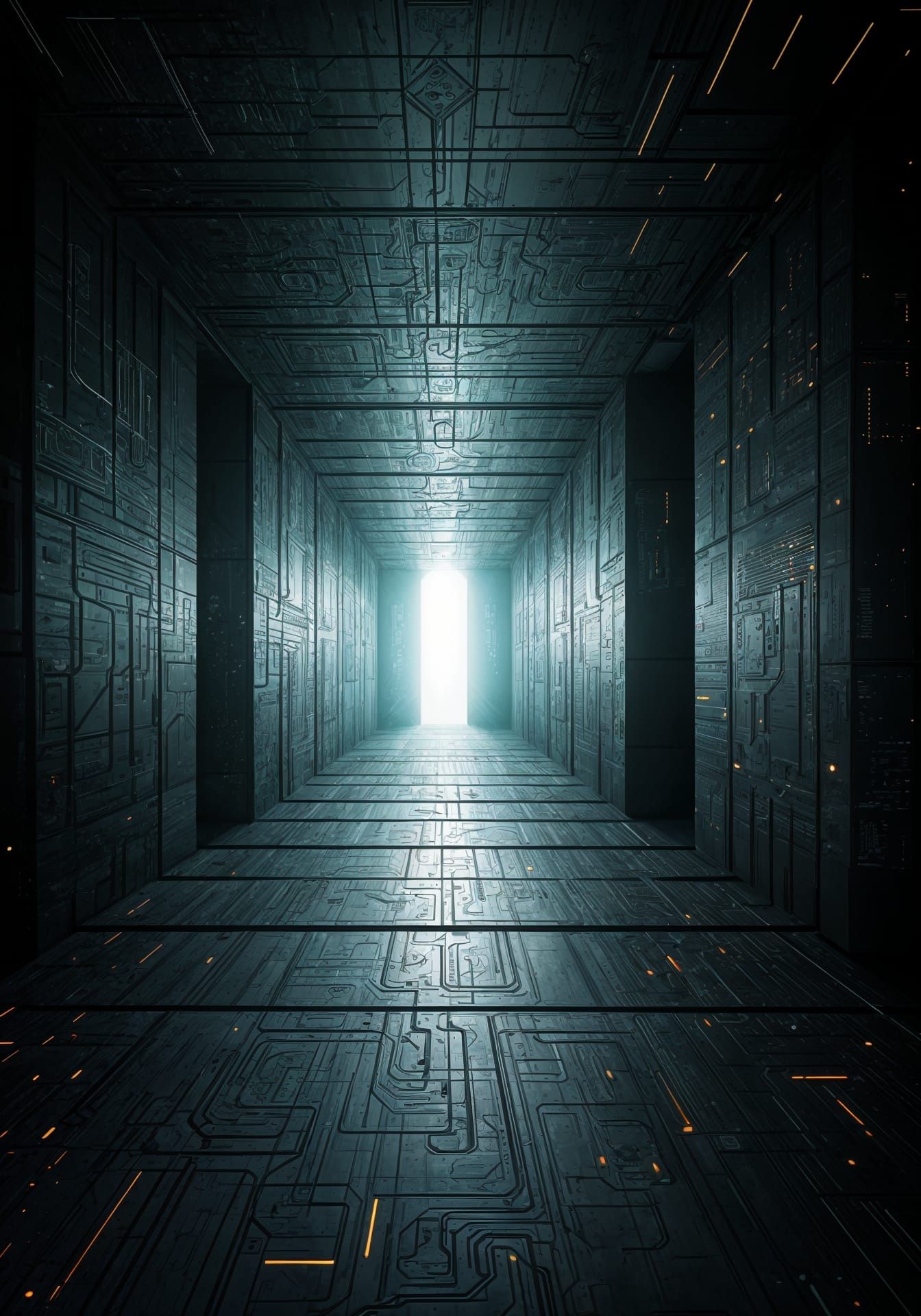 Epic Futuristic Cityscape Unfolds in Neon Hues