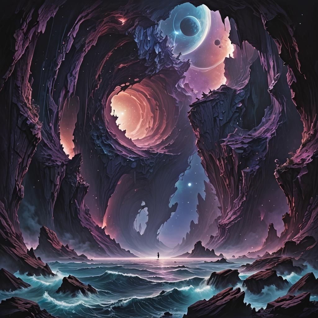 Mythical Gigantic Space Cavern Album Art