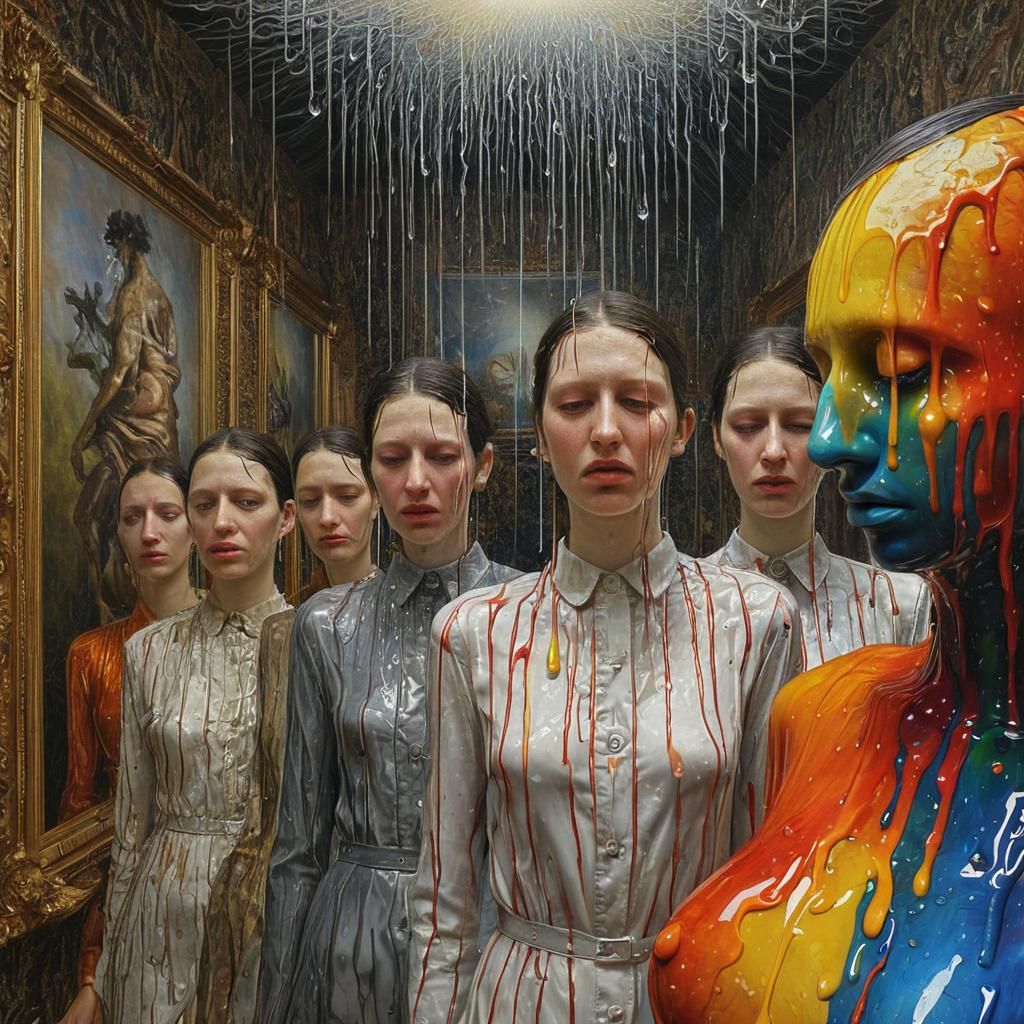 Surreal Fractal Unreality with Chromatic Aberration