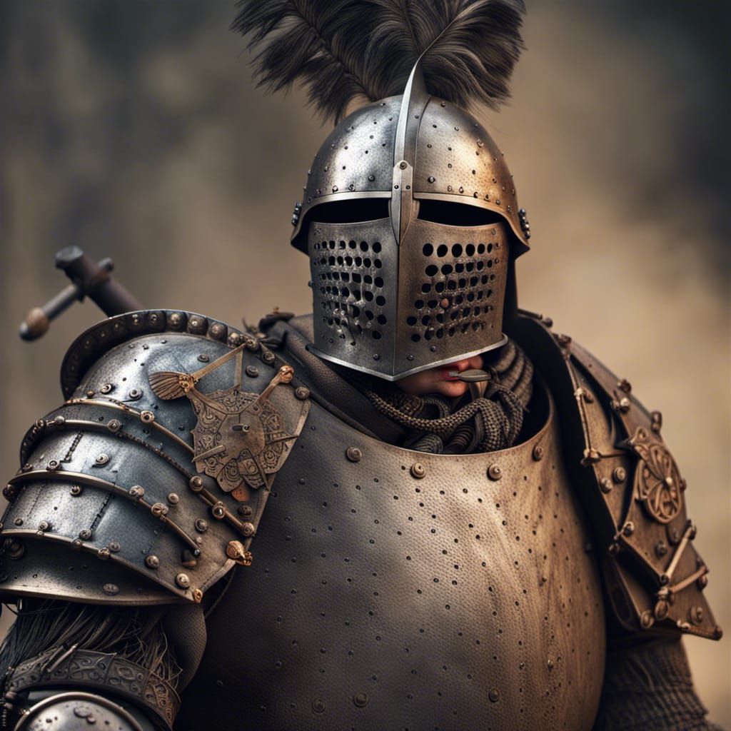 American Heavy Knight During the Gunpowder Age