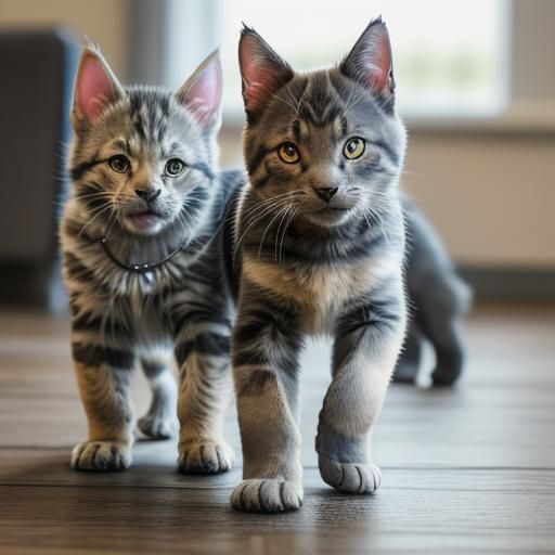 Puppy and Kitten Play: Professional Pet Photography