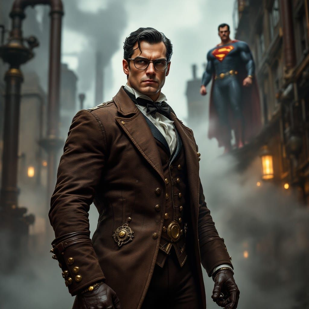 Victorian-Inspired Hero Watches Over Bespectacled Tax Payer...