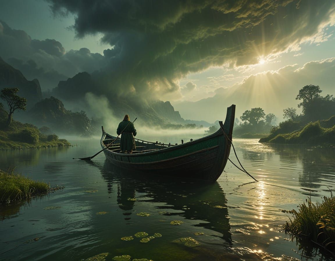 early morning before the epic quest