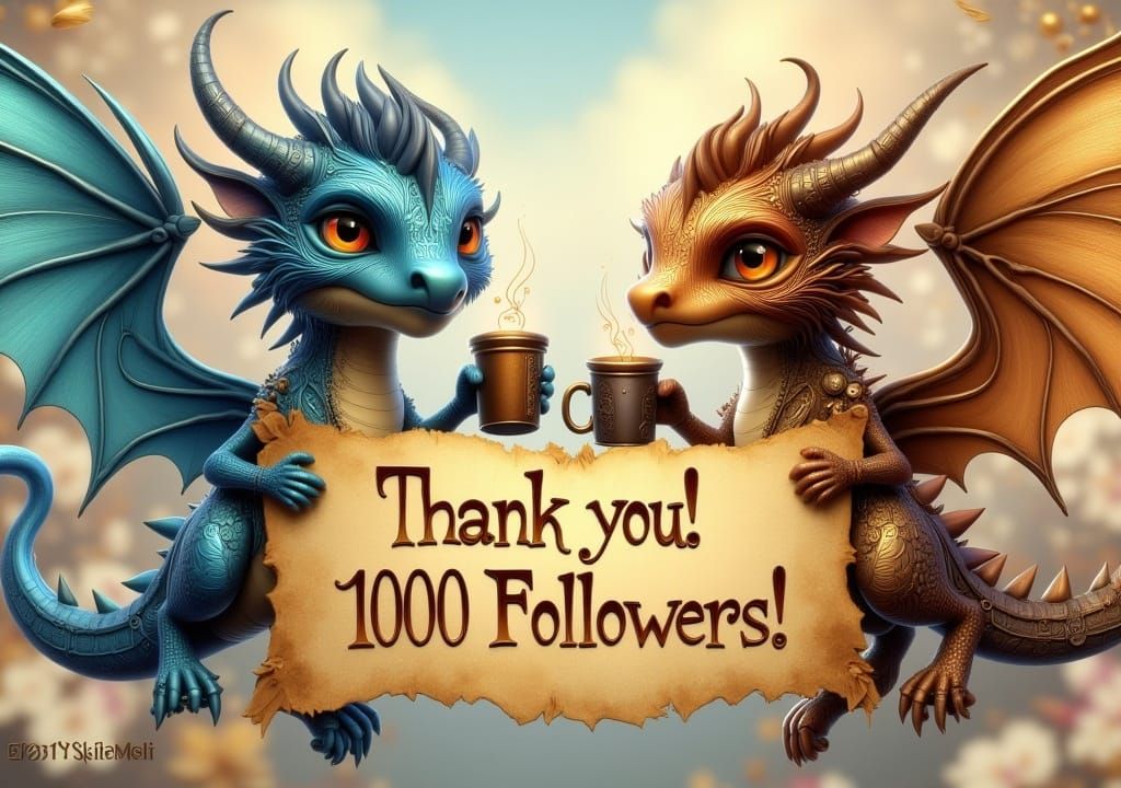 Fairytale Dragons Celebrate Followers in Steampunk Style