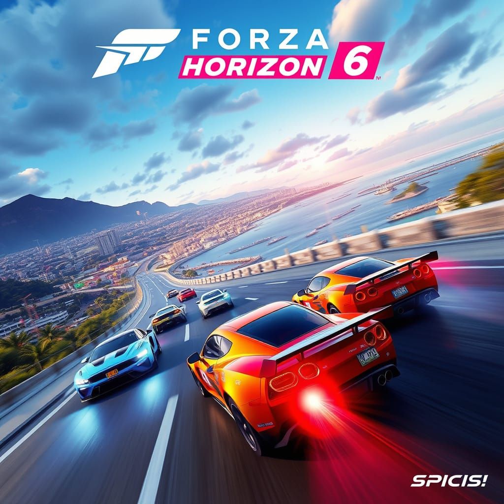 Forza Horizon 6 Game Cover Art