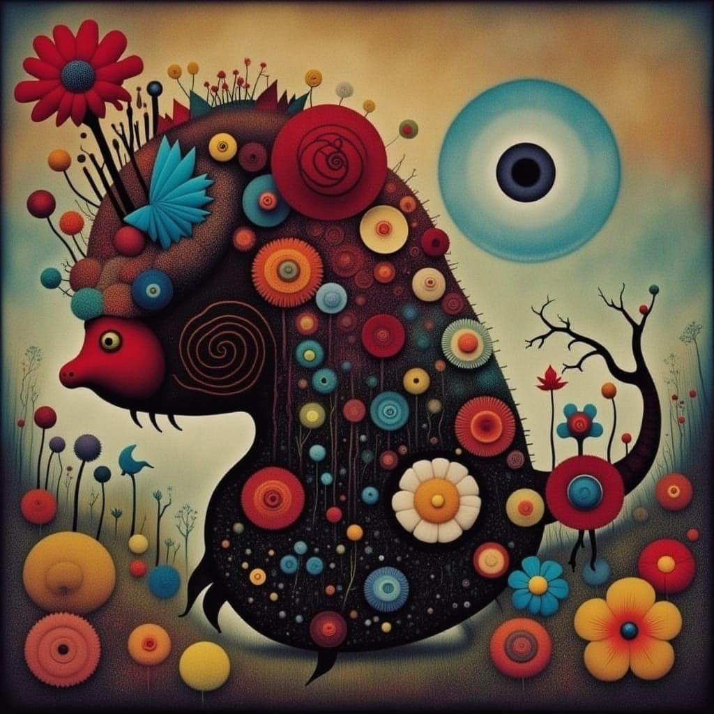 Intricate Geometric Patterns Inspired by Cicada Song