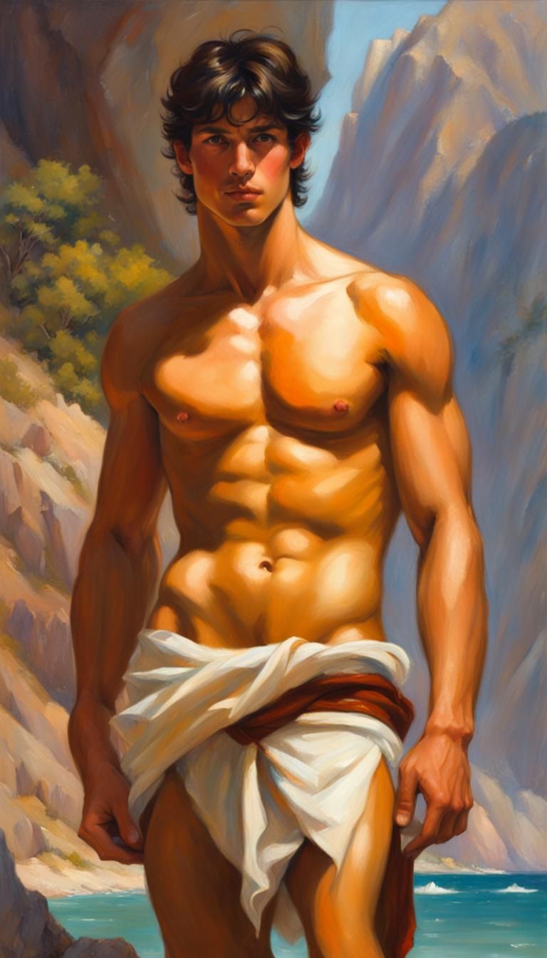 Eros, the Greek god of love