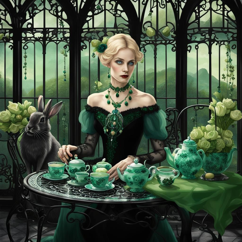 Lady Eleonore of Slytherin at Easter