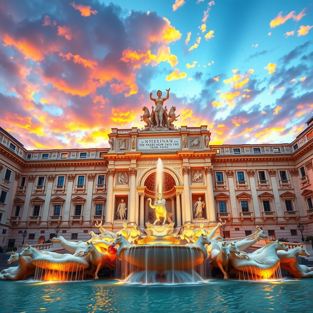 The Coronation of Neptune at Dusk