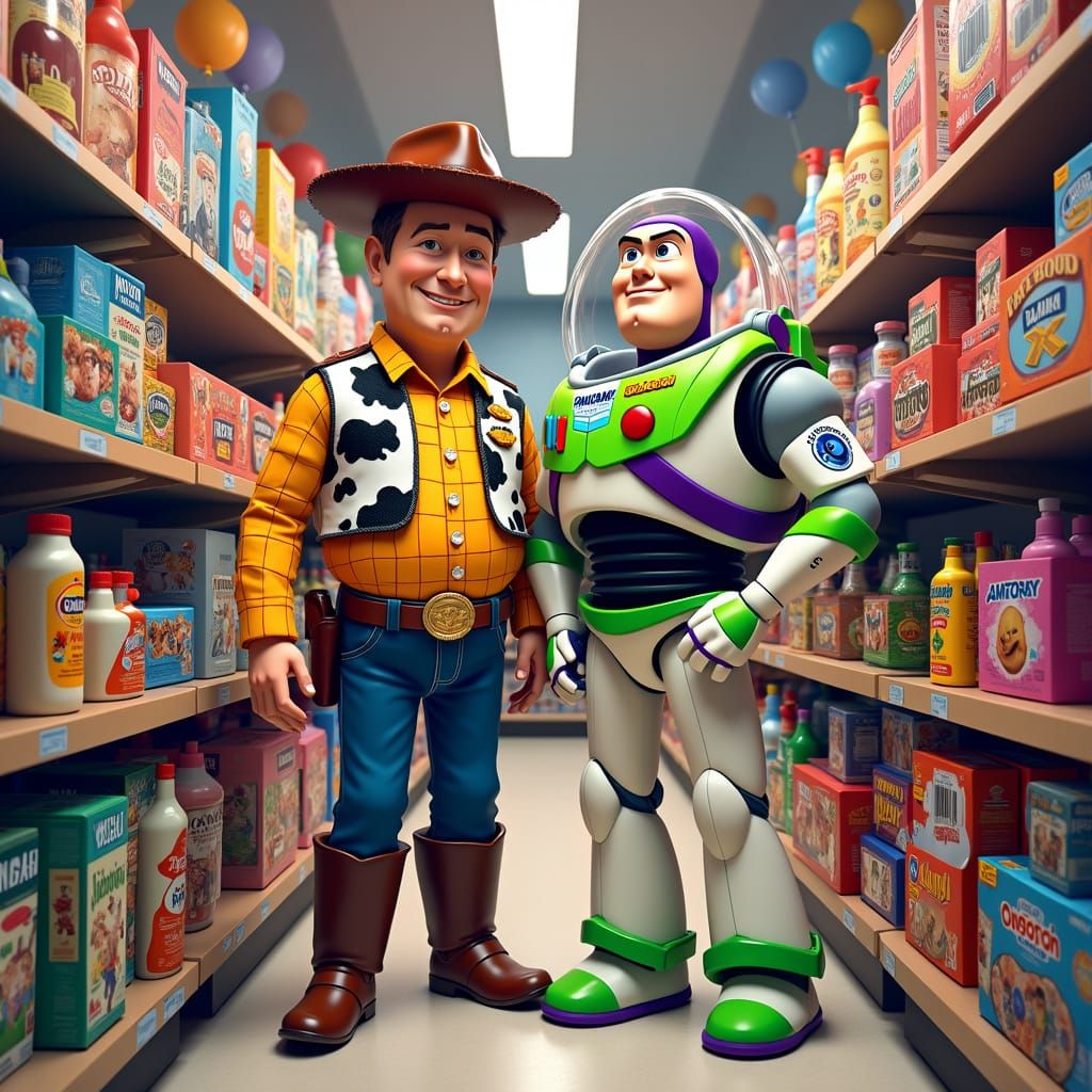 Toy Store Chaos in Neon Splendor