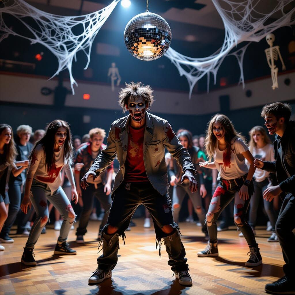Zombie Prom Night: A Spooky Halloween Dance Celebration