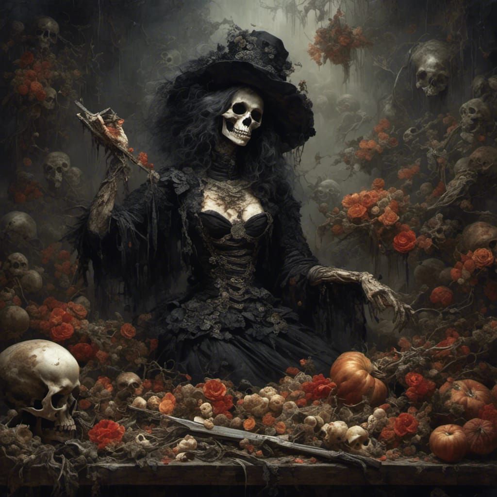 Hyperreal Black Female Death at Work