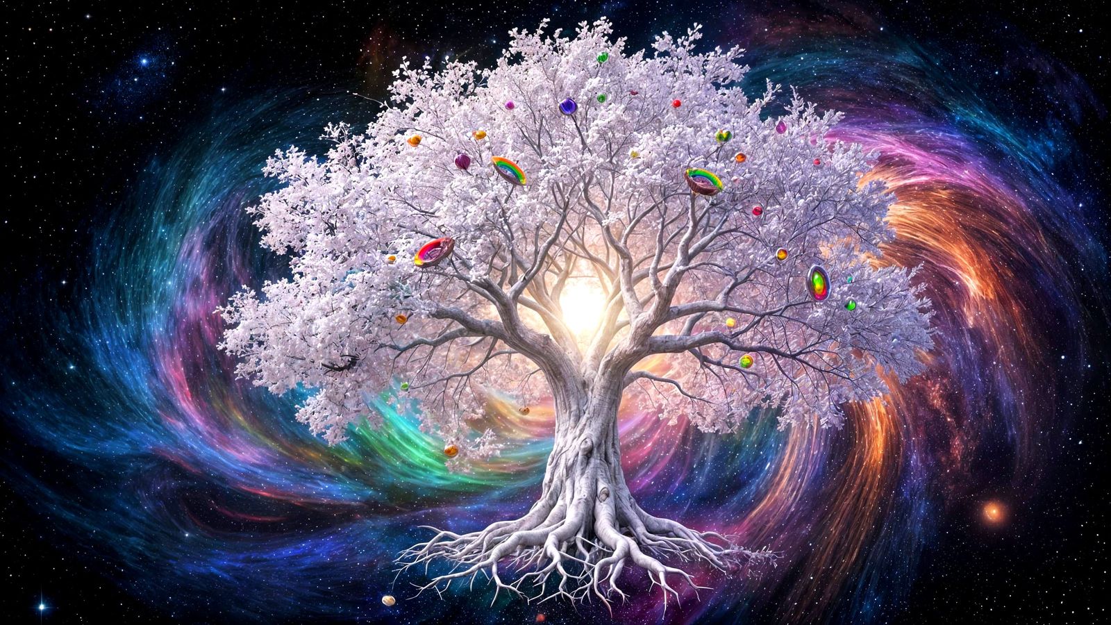 Cosmic Seed of White Tree Illuminates Universe