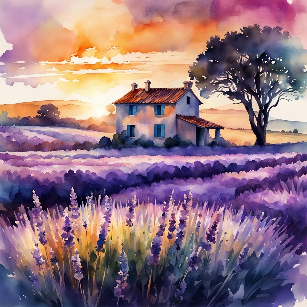 Lavender fields