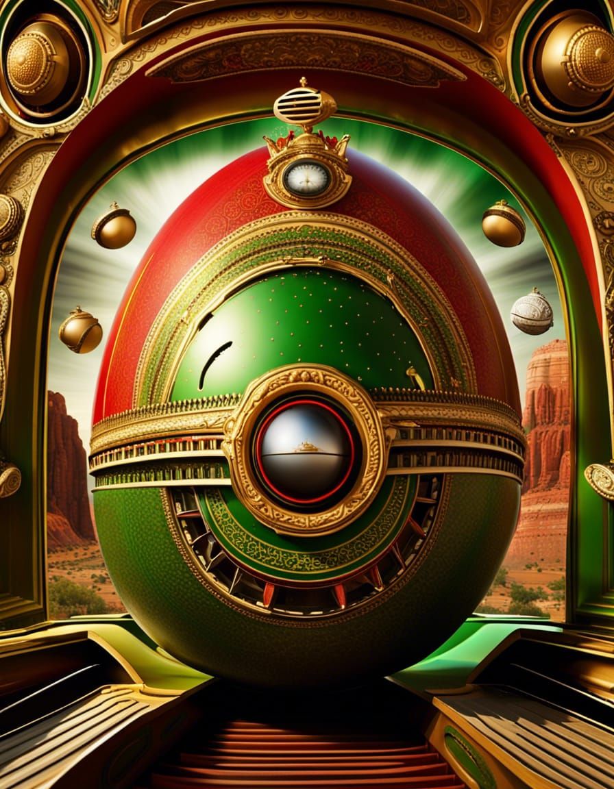 The Universe as an Egg with Zion Train