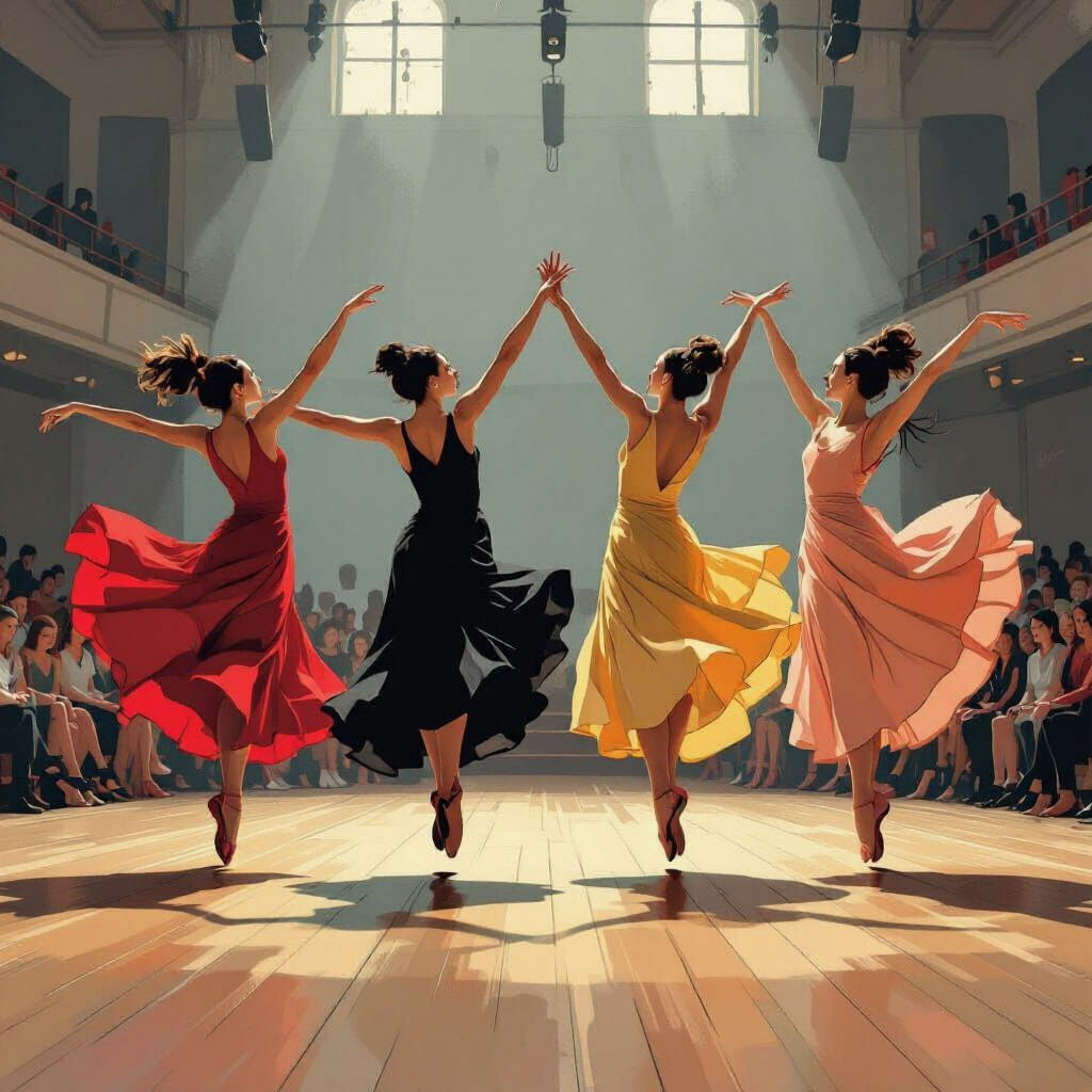 Expressive Dance Performance in Graphic Novel Style