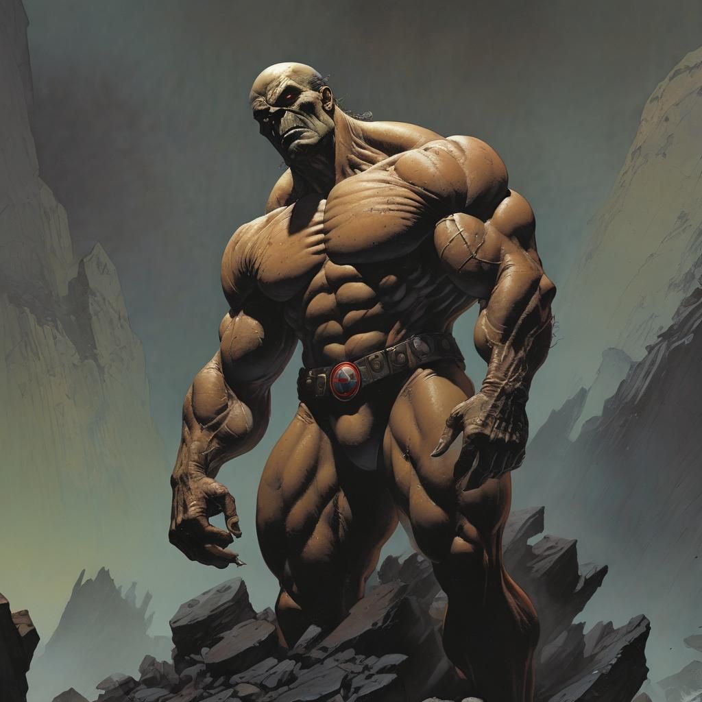 Extraterrestrial Warlord on a Devastated World