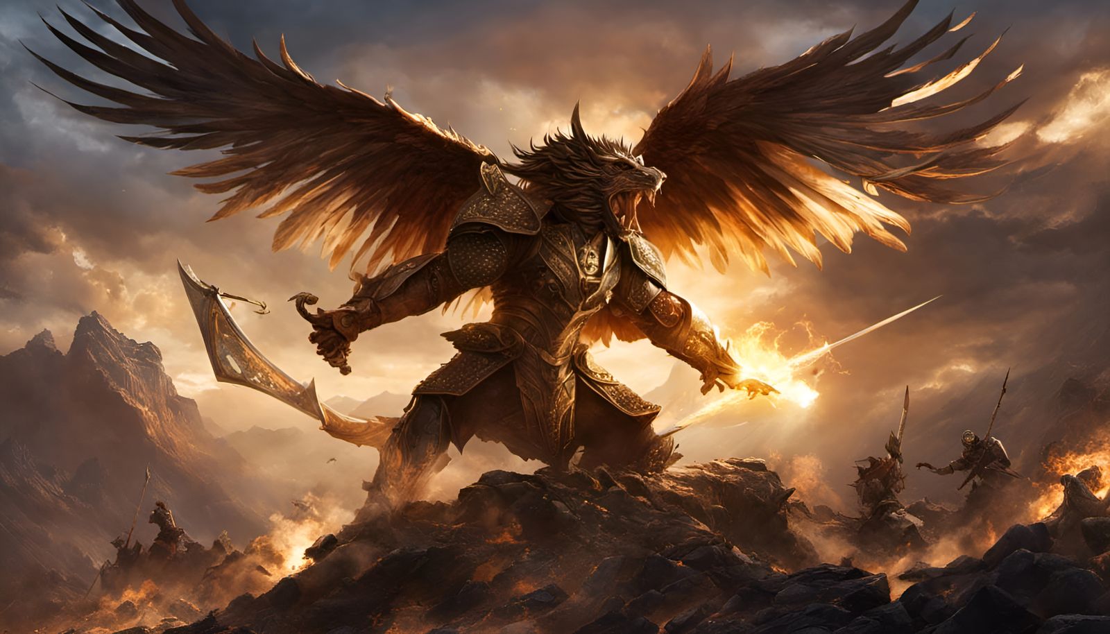 Noble is this carnage.