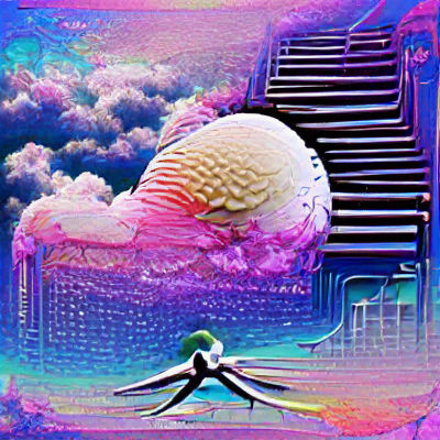 Eerie Dreamcore Landscape of Liminal Spaces