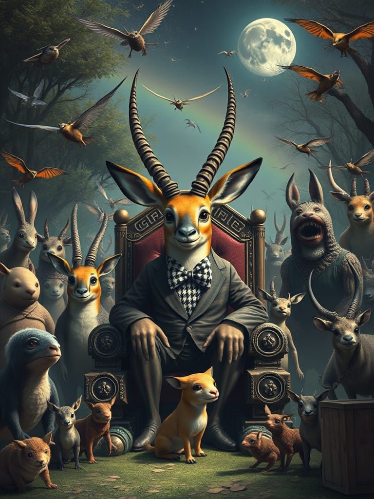 Bring-Your-Pet Day in the Cult of Docorninos Clubhouse