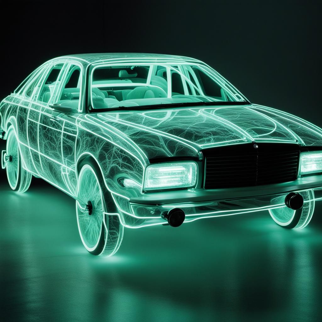 Bioluminescent Car: A See-Through Future Vehicle