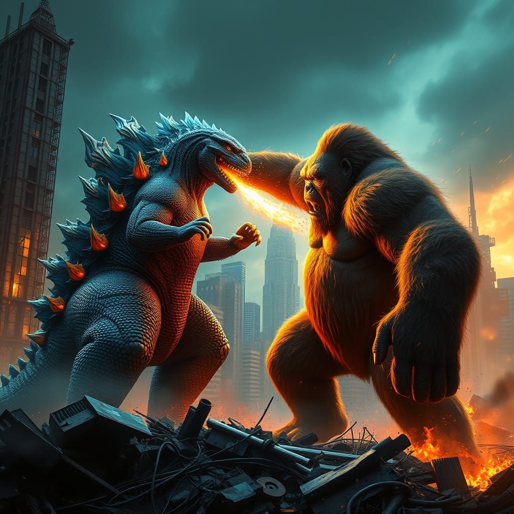 Godzilla vs King Kong: Epic City Clash