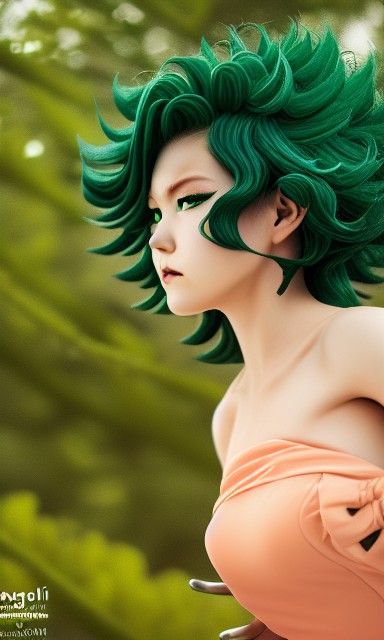 Tatsumaki Peach Dress