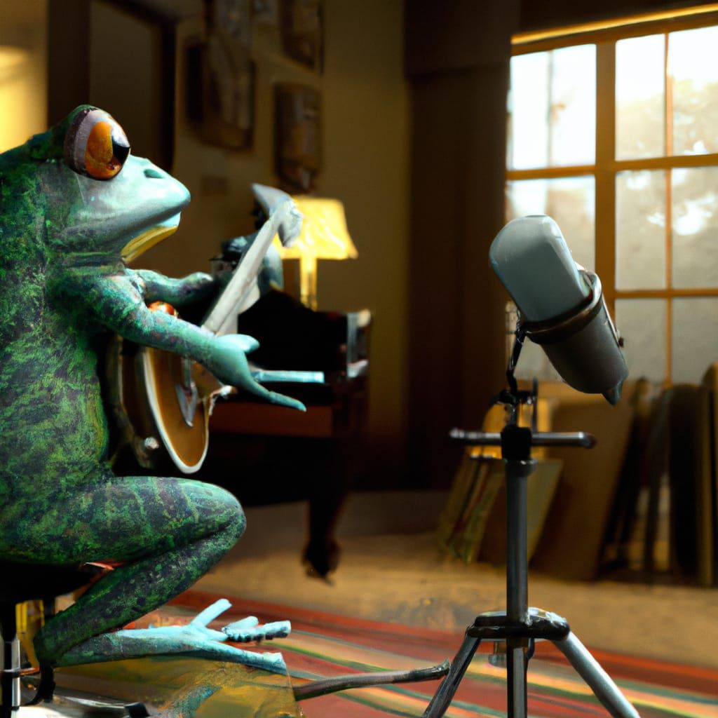 Kermit the Frog Records a Cover Song