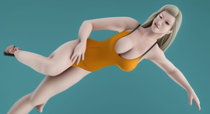 Hyperrealistic Portrait of a Woman