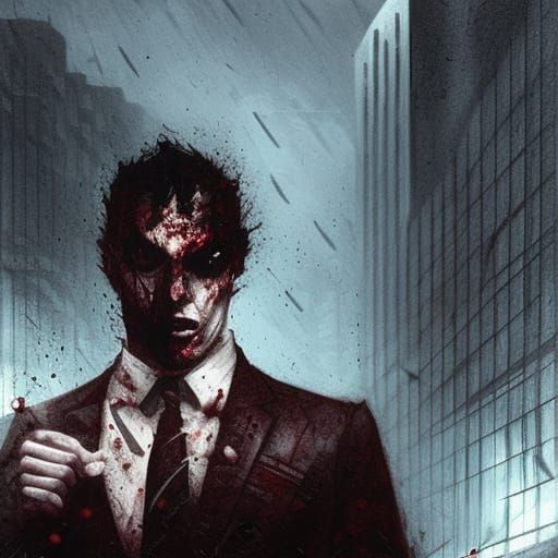 Sinister Corporate Scene: Dark Thriller