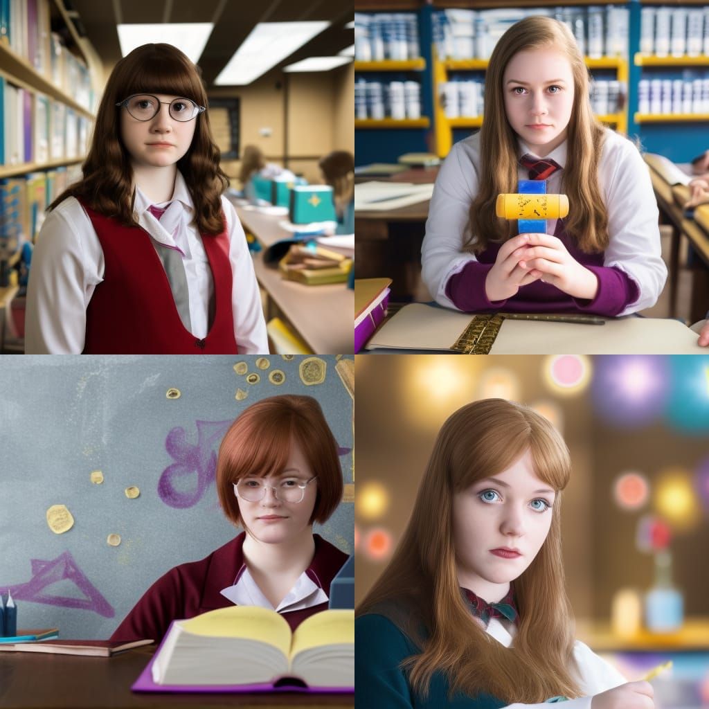 Penny Haywood in Potions Class: Professional Photo