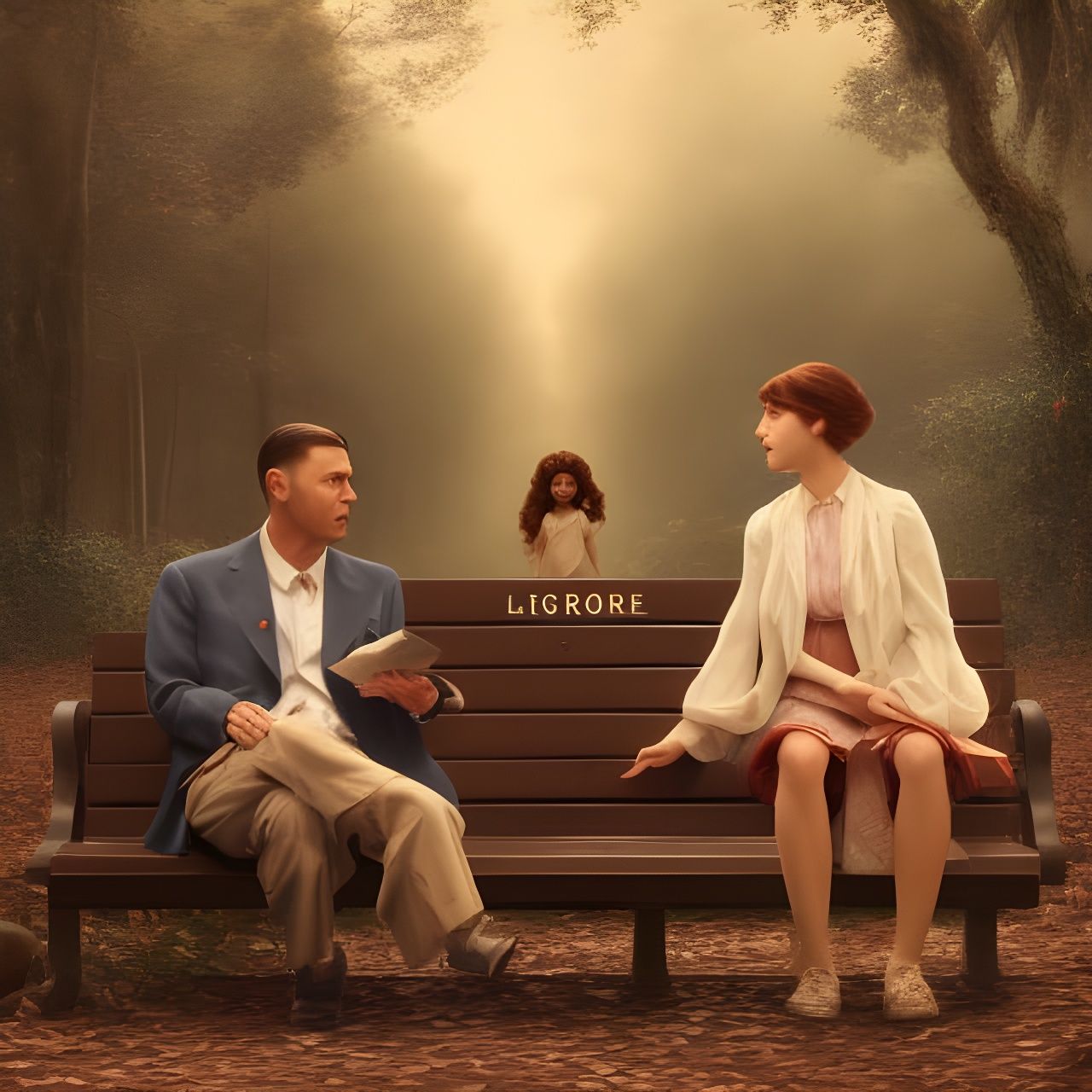 Forrest Gump Chocolates: Pre-Raphaelite Recreation