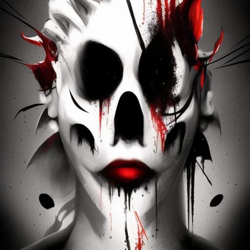 Scary Shadow Figure in Hyperrealistic Style