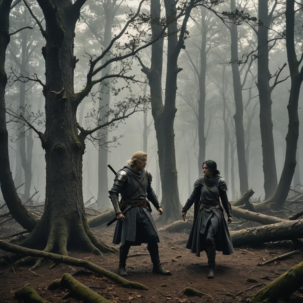 Hiding from an Assassin in a Misty Forest