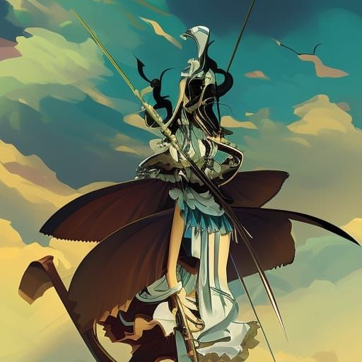 Gold Chrome Rolls-Royce Phantom in Cubist Style