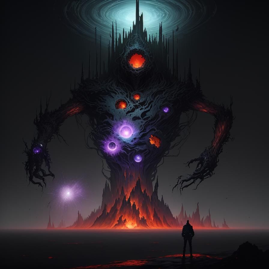 Chaotic Cosmic Vortex Unleashes Destruction