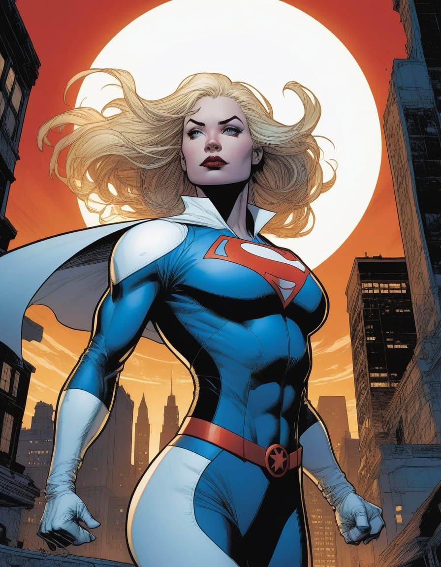 Power Girl in Heroic Splendor