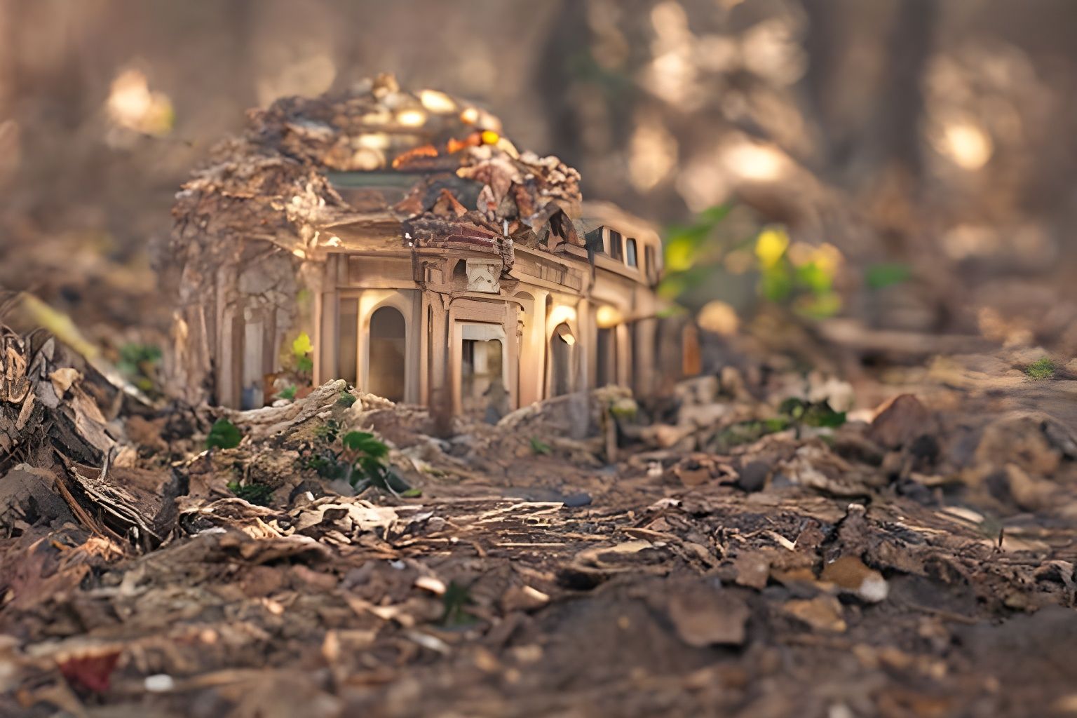 Dramatic Earthquake Shakes Ground With Destruction