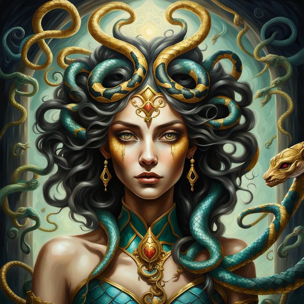 Snake Queen Medusa