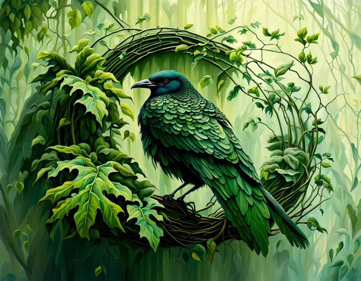Green Feather