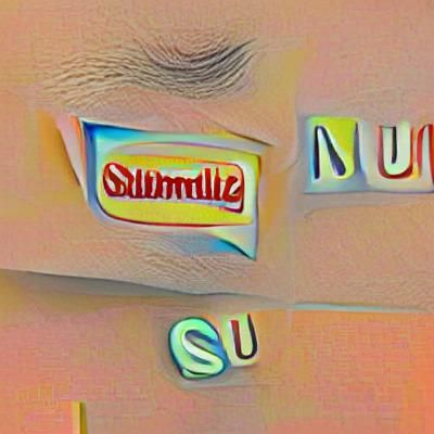 Abstract Subliminal Message Visualization